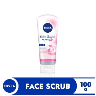 NIVEA NIVEA Face Extra Bright 5-in-1 Deep Clean Brightening Face Scrub 100g