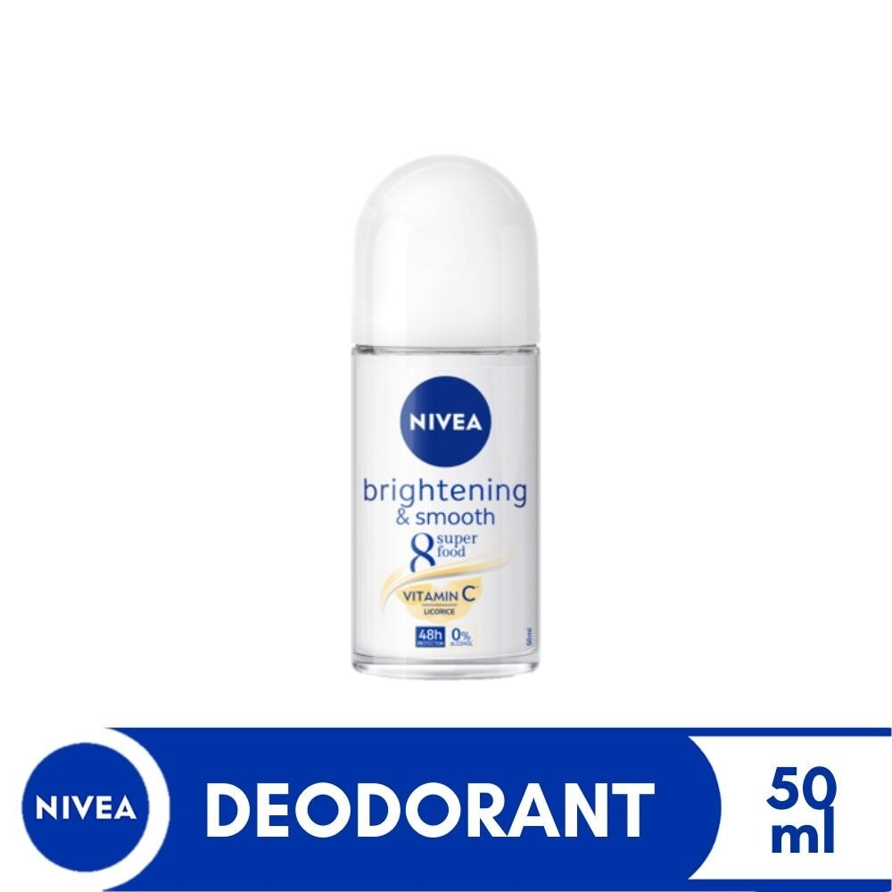 NIVEA Deodorant Brightening Anti-Perspirant Roll-On 50ml