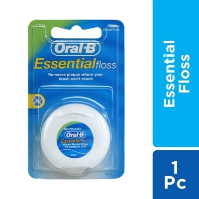 ORAL B Essential Floss Mint  Waxed 50 meters