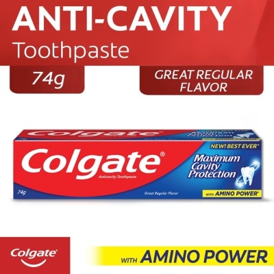 COLGATE Maximum Cavity Protection Great Regular Flavor Anti-Cavity Family Toothpaste 50ml