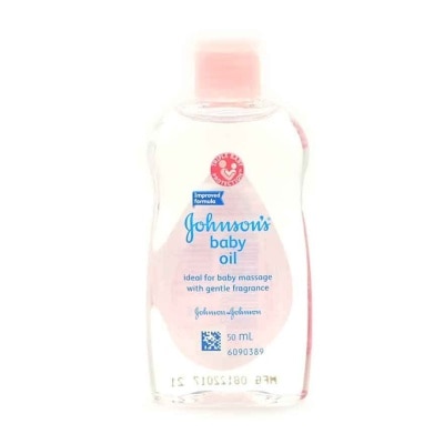 JOHNSONS BABY Johnson's Baby Oil 50ml-Newborn, Baby Essentials, Baby Care, Baby Massage Oil, Baby Oil for Newborn