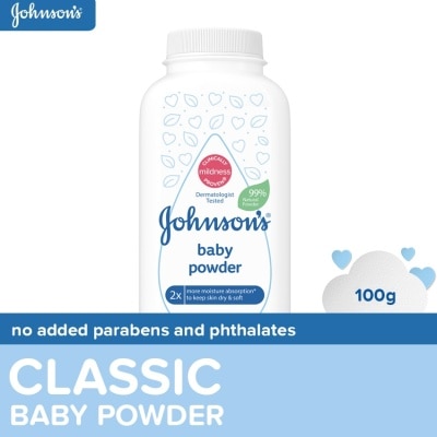 JOHNSONS BABY Johnson's Baby Powder 100g - Baby Essentials, Baby Care