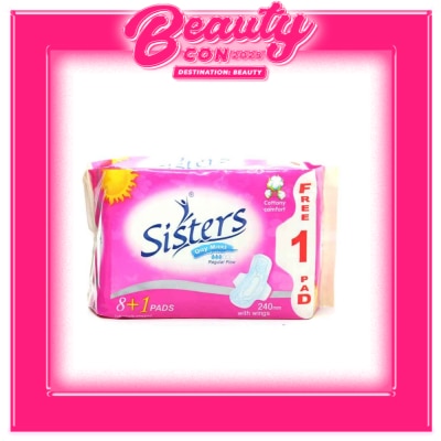 SISTERS Day Maxi Regular Flow with Wings  Cottony Comfort 81 pads