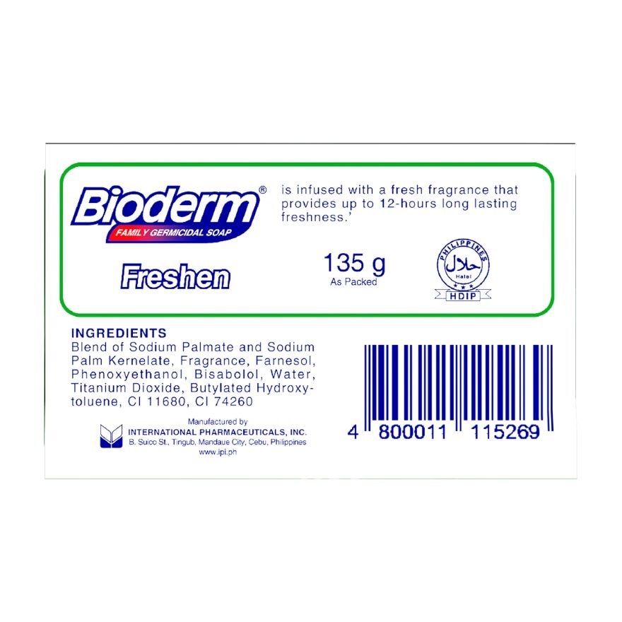 BIODERM Family Germicidal Soap Freshen 135g