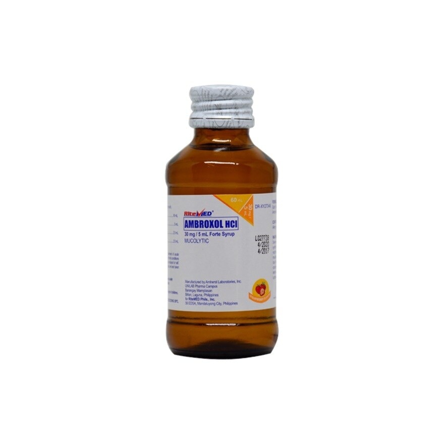 Ambroxol 30mg/5mL Syrup x60 mL