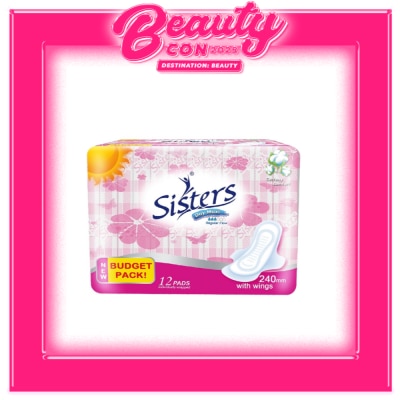 SISTERS Slim Day Maxi 240mm with Wings 12 Pads