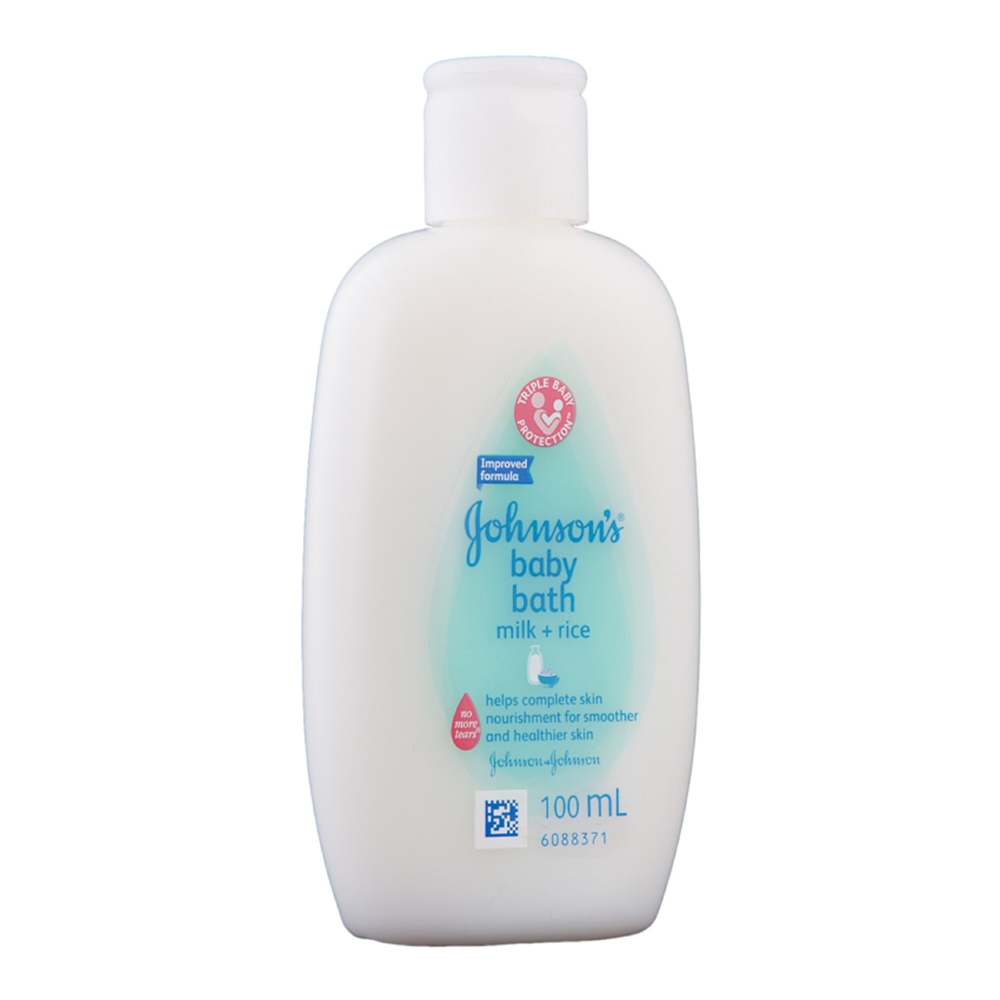 Johnson's Milk + Rice Baby Bath 100ml - Baby Essentials, Baby Care, Baby Wash, Body Wash For Baby