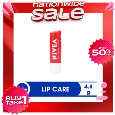 NIVEA NIVEA Strawberry Shine Lip Balm 4.8g