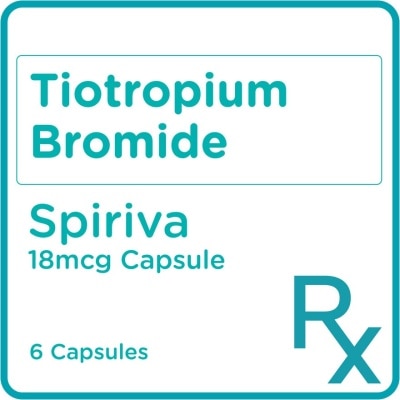 SPIRIVA Tiotropium Bromide 18mcg x5 Capsule [PRESCRIPTION REQUIRED]