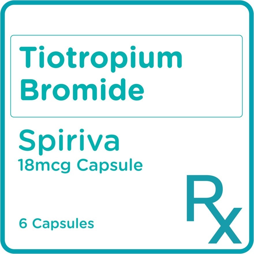 Tiotropium Bromide 18mcg x5 Capsule [PRESCRIPTION REQUIRED]