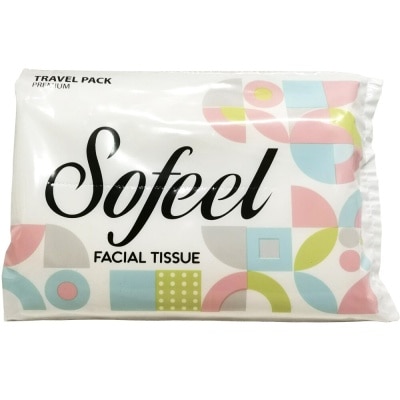 SOFEEL Travel Pack 2 ply 100 sheets