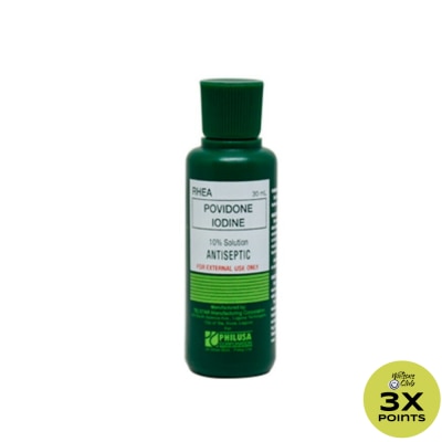 RHEA Povidone Iodine 10% Topical Solution 30mL