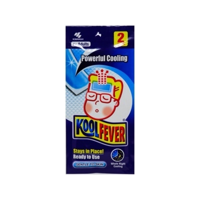 KOOLFEVER Cooling Gel Adult 2 Sheets/Pack