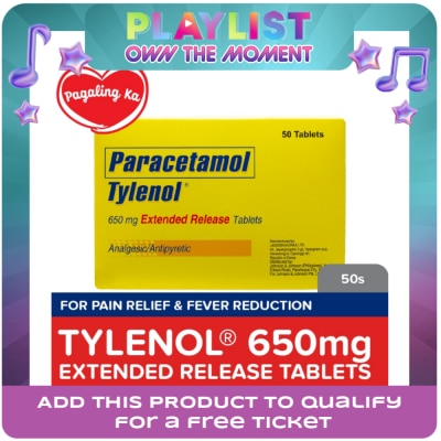 TYLENOL - "TYLENOL ""Tylenol Extended Release Tablets 650mg Sold Per Piece"