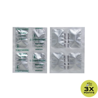 DIATABS Loperamide 2mg 1 Capsule