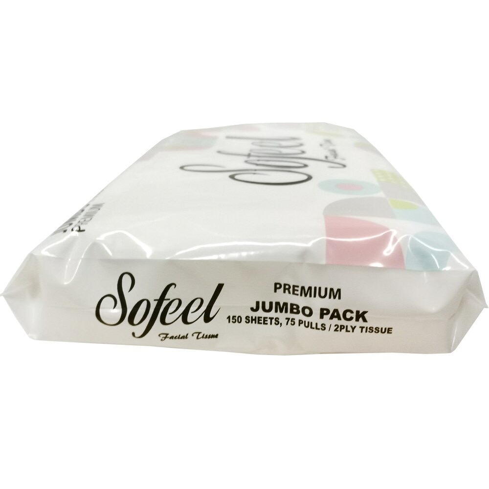 Jumbo Pack Facial Tissue Assorted Design 2 ply 150 Sheets