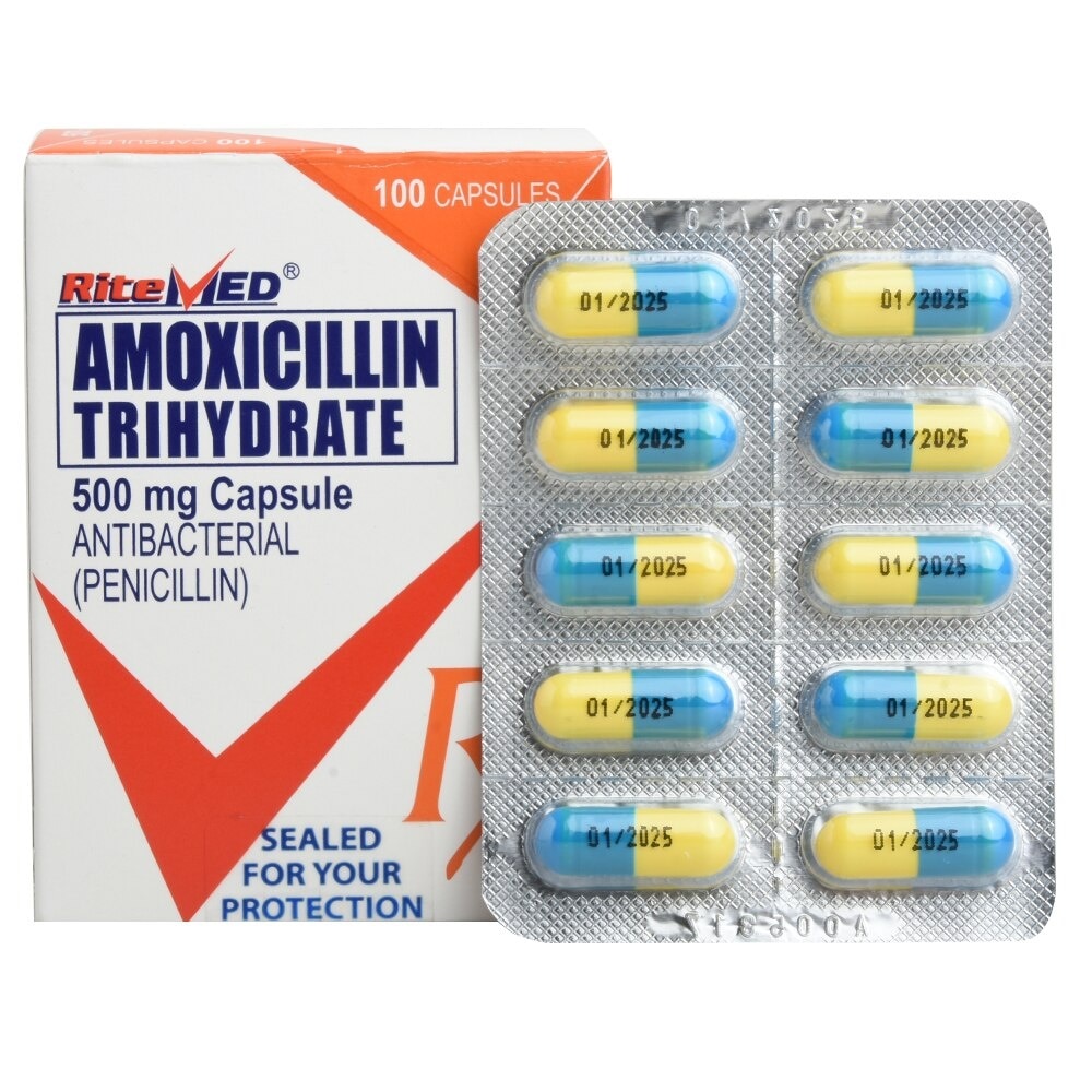 RITEMED Amoxicillin 500mg Sold Per Piece [PRESCRIPTION REQUIRED]