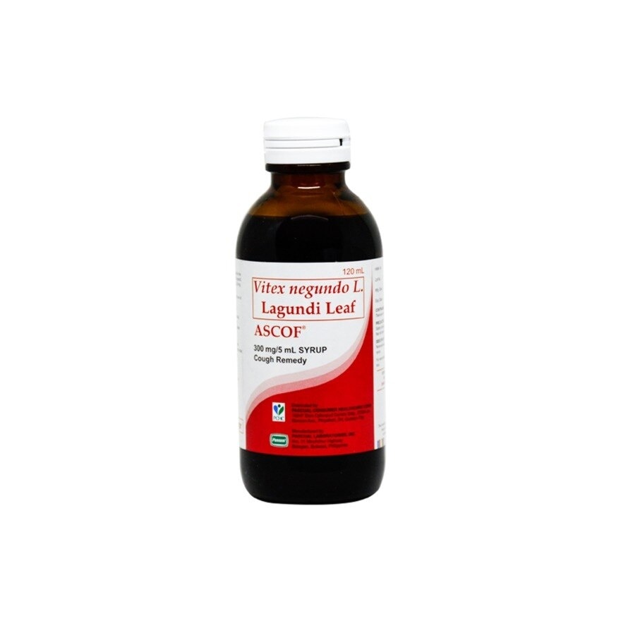 Lagundi for Kids 300mg/5mL Ponkan-Flavored Syrup 120mL