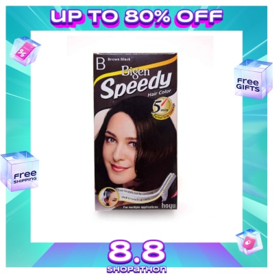 BIGEN Speedy Hair Color Brown Black 80g