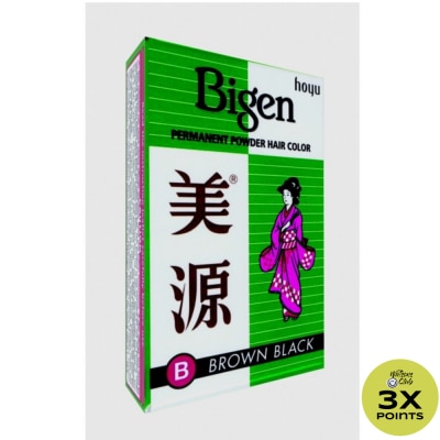 BIGEN Powder Hair Dye Brown Black