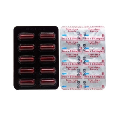 TREV IRON TREV IRON Iron + Vitamin B Complex Sold Per Piece