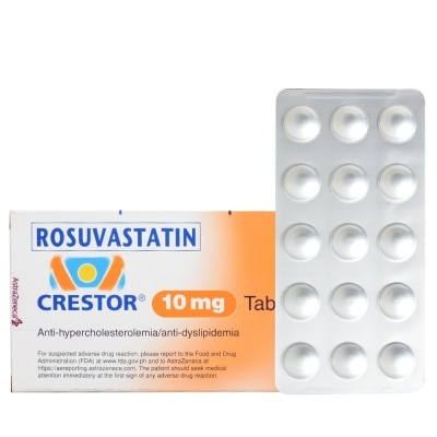 CRESTOR Crestor Rosuvastatin 10mg 1 Tablet [Prescription Required]