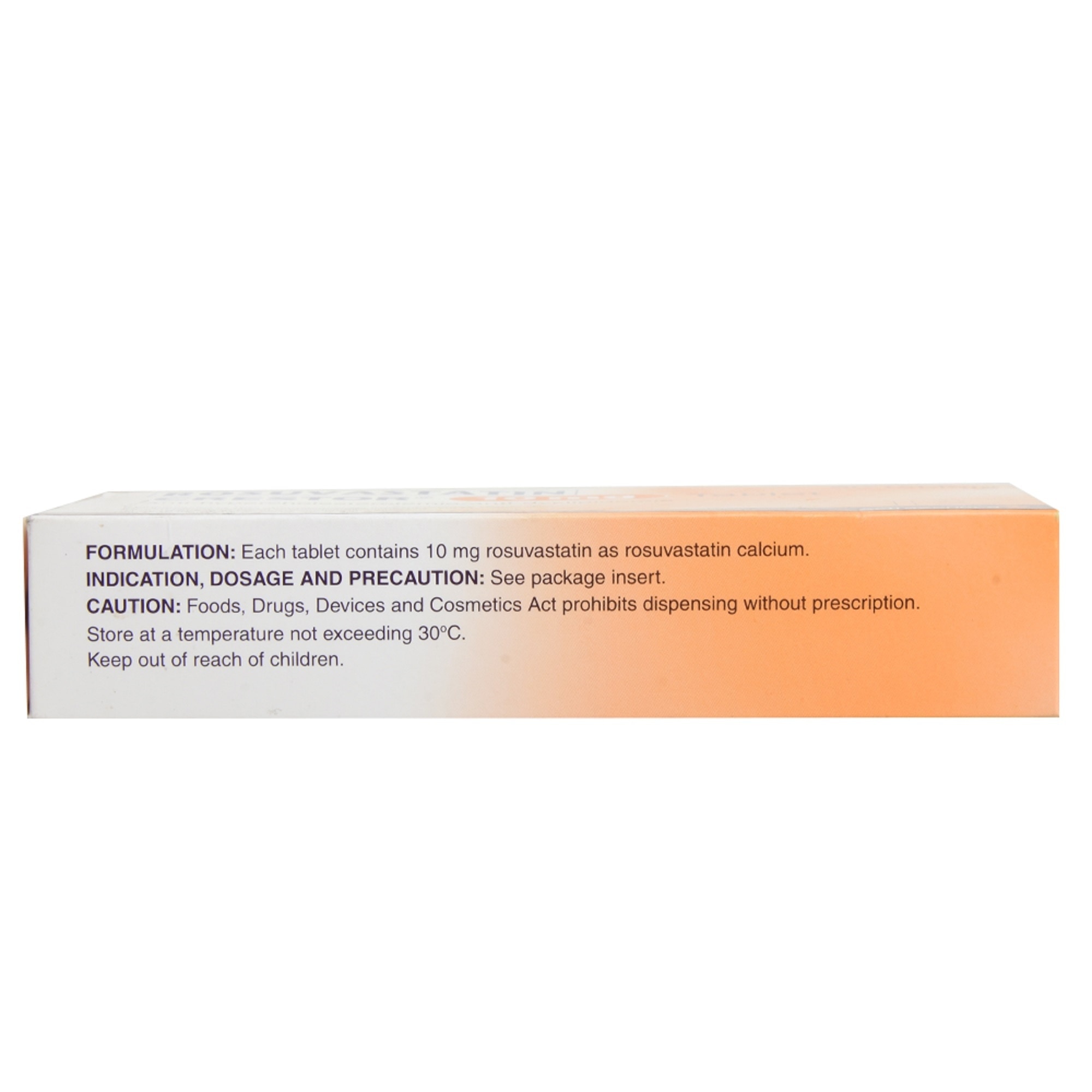 Crestor Rosuvastatin 10mg 1 Tablet [Prescription Required]