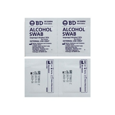 BD BD Alcohol Swab x 1 Swab