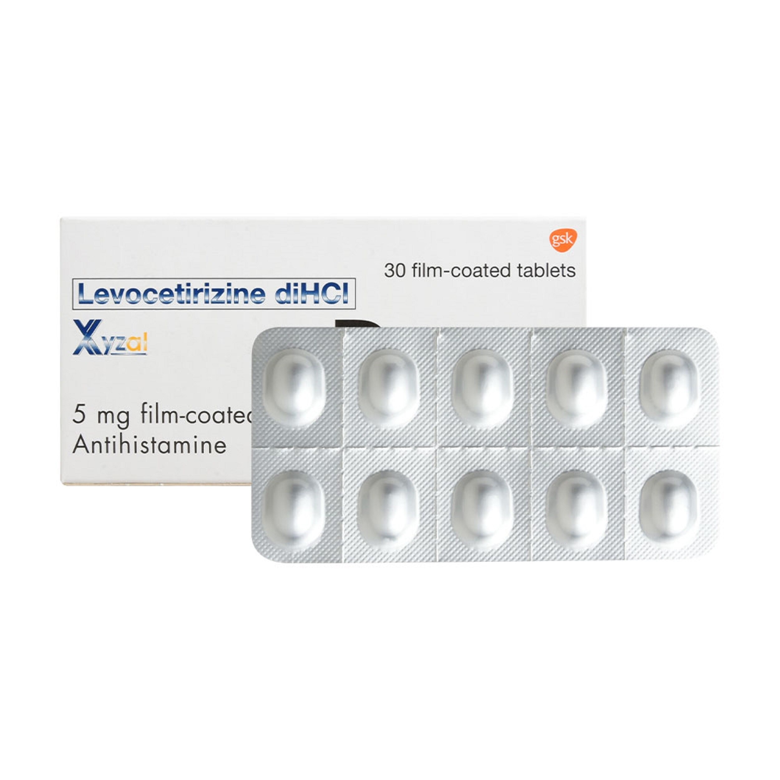 Levocetirizine Dihydrochloride 5mg 1 Tablet [PRESCRIPTION REQUIRED]