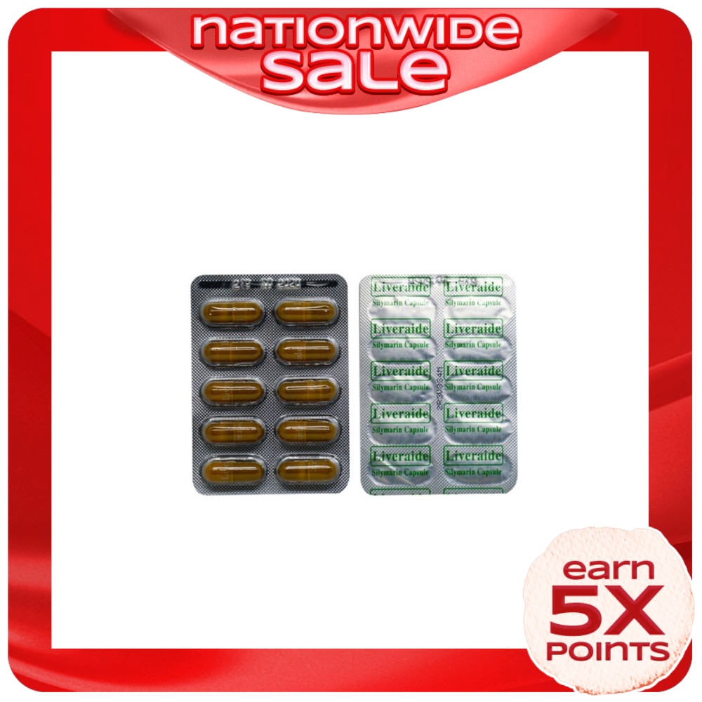 LIVERAIDE Silymarin Sold Per Piece