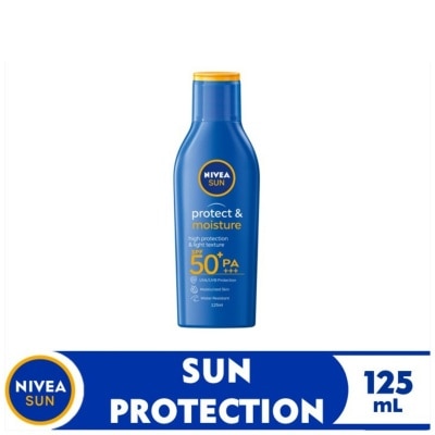 NIVEA Sun Protect & Moisture Lotion with SPF 50 125ml