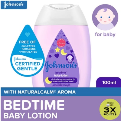 JOHNSONS BABY Johnson's Bedtime Baby Lotion 100ml-newborn,lotion for baby,baby essentials,baby care
