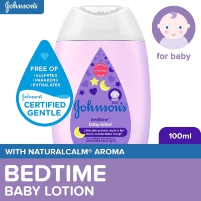 JOHNSONS BABY Johnson's Bedtime Baby Lotion 100ml-newborn,lotion for baby,baby essentials,baby care