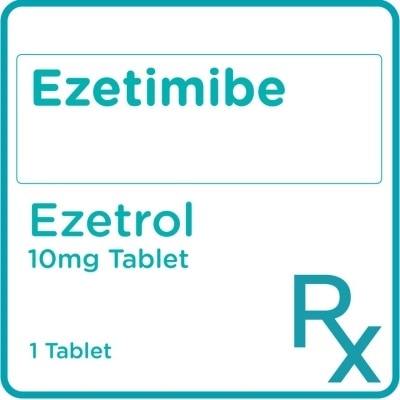 EZETROL Ezetrol Ezetimibe 10mg 1 Tablet [Prescription Required]