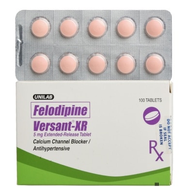 VERSANT Felodipine 5mg 1 Extended-release Tablet [PRESCRIPTION REQUIRED]