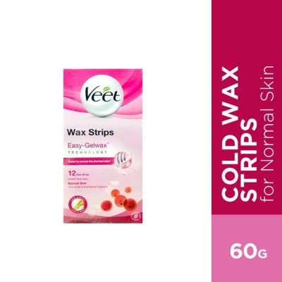VEET - Cold Wax Strips for Legs 12s (Normal Skin)