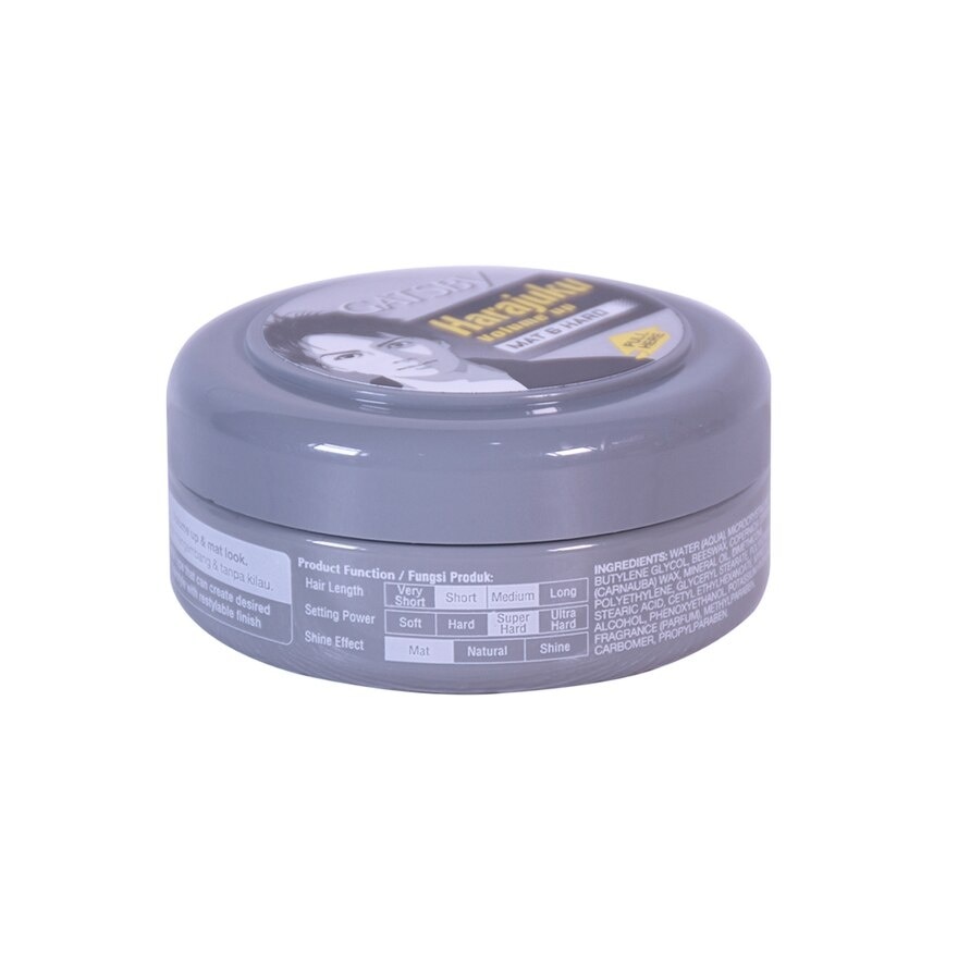 Styling Wax Mat & Hard 75g