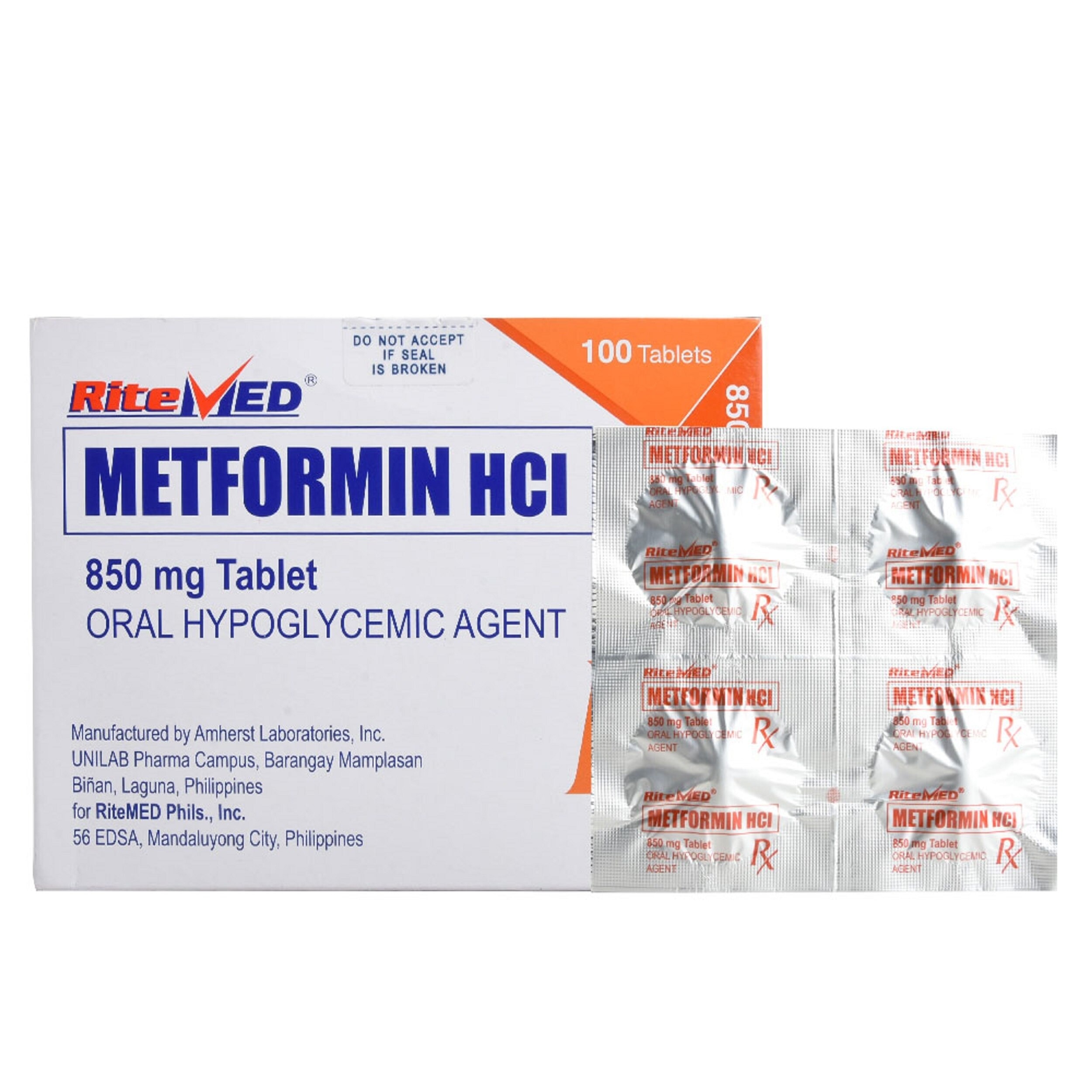 Metformin 850mg 1 Tablet [PRESCRIPTION REQUIRED]