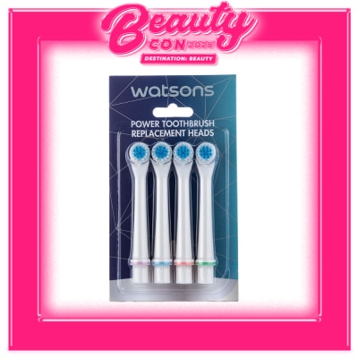 WATSONS Power Toothbrush Replacement Heads 4 pieces