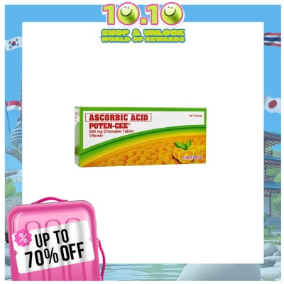 POTENCEE POTENCEE Ascorbic Acid 500mg Chewable Tablet Sold Per Piece