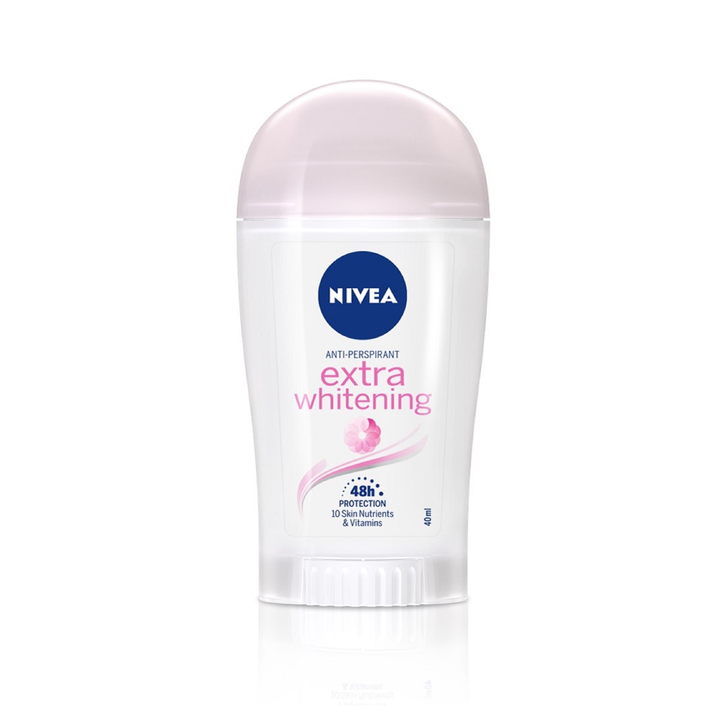 NIVEA Deodorant Extra Brightening Anti-Perspirant Stick 40ml