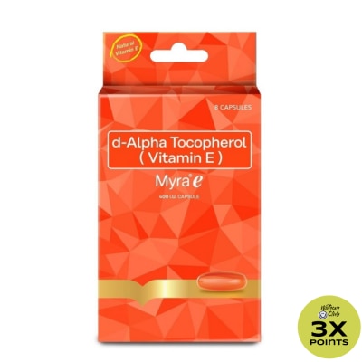 MYRA E Vitamin E 400 IU x 8 Capsules