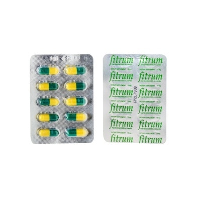 FITRUM L-Carnitine and Green Tea Extract 1 Capsule