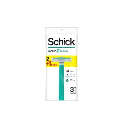 SCHICK Exacta2 Sensitive 21  Free Razor