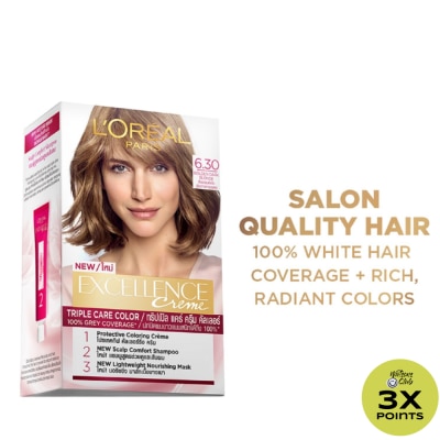 LOREAL Excellence Creme - 6.30 Golden Dark Brown