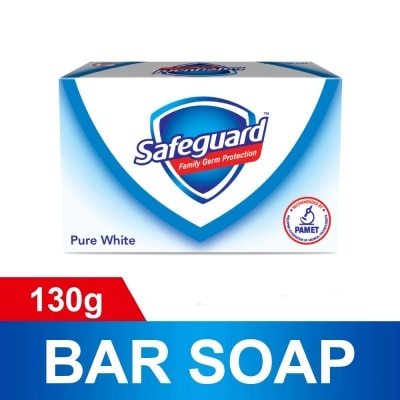 SAFEGUARD Pure White Bar Soap (130g)