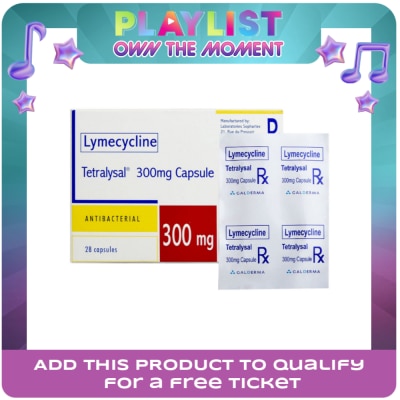 TETRALYSAL - Lymecycline 300mg 1 Capsule [PRESCRIPTION REQUIRED]