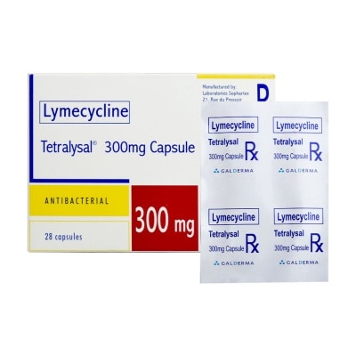 TETRALYSAL Lymecycline 300mg 1 Capsule [PRESCRIPTION REQUIRED]