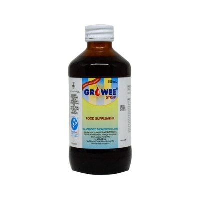 GROWEE Vitamins With Chlorella Growth Factor Syrup 250ml