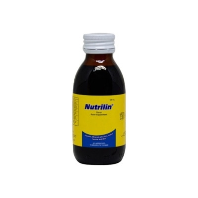 NUTRILIN Vitamins; Minerals Plus Iron; Iodine; taurine and Zinc Syrup 120 ml